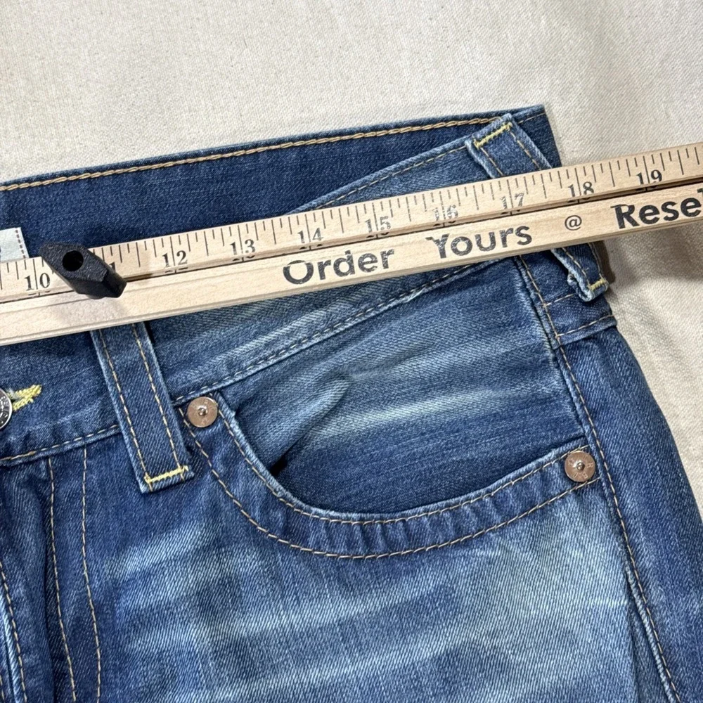 True Religion Men's Vintage Billy Jeans Size 34W 29L Denim Made In USA